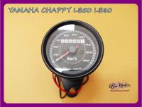 YAMAHA CHAPPY LB50 LB80 SPEEDOMETER "BLACK" SET #เรือนไมล์ มาตรวัดความเร็ว แบบอนาล็อก สีดำ