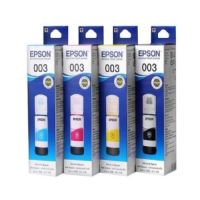 EPSON 003 หมึกพิมพ์ (BK, C , M ,Y) #หมึกสี  #หมึกปริ้นเตอร์  #หมึกเครื่องปริ้น hp #หมึกปริ้น   #ตลับหมึก