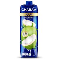 Free delivery Promotion Chabaa Coconut Water 100percent 1ltr. Cash on delivery เก็บเงินปลายทาง