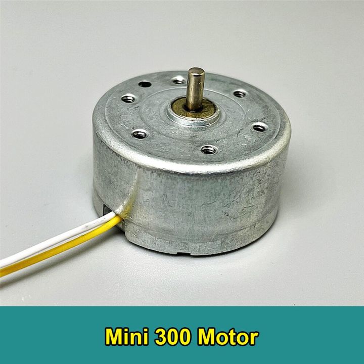 mini-300-eletric-dc-motor-solar-power-motor-dc-3v-5v-11725rpm-high-speed-mute-solar-cap-small-fan-motor-car-boat-model-electric-motors