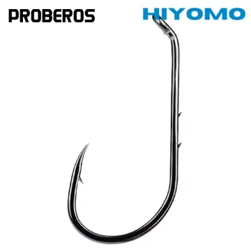 100pcs/lot Fishing Hook Jig Hooks 1#-12# Barbed High Carbon Steel