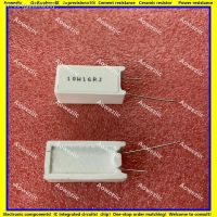 ✆✖▫ 10Pcs 10W 16R 18RJ 20ΩJ 22R 27R 30RJ 33R 39R 47R 50RJ 51R 56R 68R 75R 82RJ 100R OHM Vertical Cement Resistor ±5 RX27-5 SQM