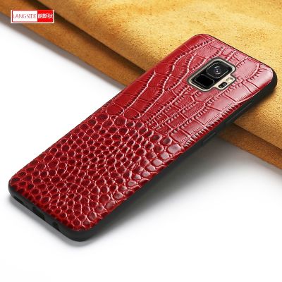 ✶✗ For Samsung Galaxy S8 S8plus S9 S10 Note 8 9 Thermal capa cover The New Genuine Leather Original Shockproof Coque phone case