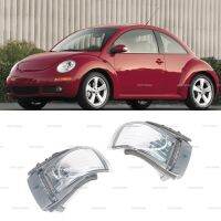 โคมไฟตัวชี้กระจกมองหลังไฟ Lampu Sein Samping สำหรับรถ Volkswagen Beetle 2006 2007 2008 2009 2010 1C0949102E 1C0949101E