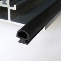 Bottom Width 5/6/7mm EPDM Sealing Strips Bridge Aluminum Door/window Sealed Plastic Strips Energy Saving Windows and Doors Adhesives Tape