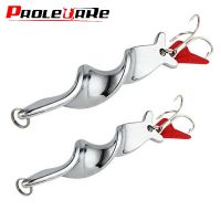 Rotating Spinner Spoon Metal Fishing Lures 10g 14g 21g 28g Artificial Bait With Treble Hook For Trout Pike Pesca Peche Tackle