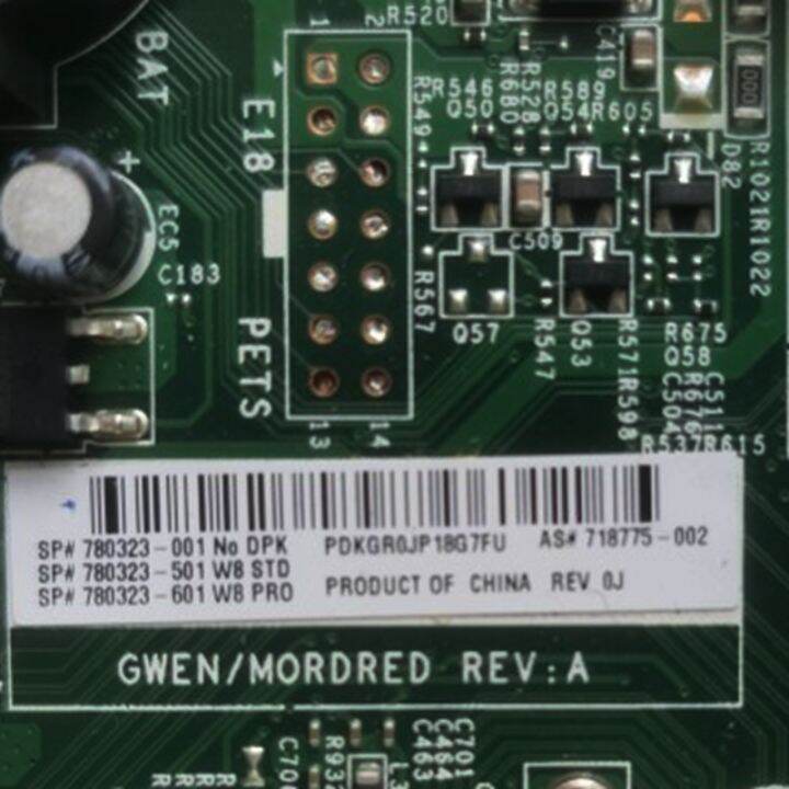 780323-001สำหรับ-hp-prodesk-400-g3-mt-เมนบอร์ด-ms-7860-ver-1-2-718775-002-lga-1150-ddr3เมนบอร์ด100-ทดสอบทำงานอย่างเต็มที่