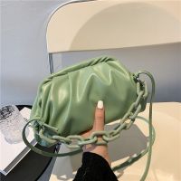 [COD] Shangxin womens bag 2021 Korean version solid soft large capacity wrinkled texture casual sandwich cloud wholesale