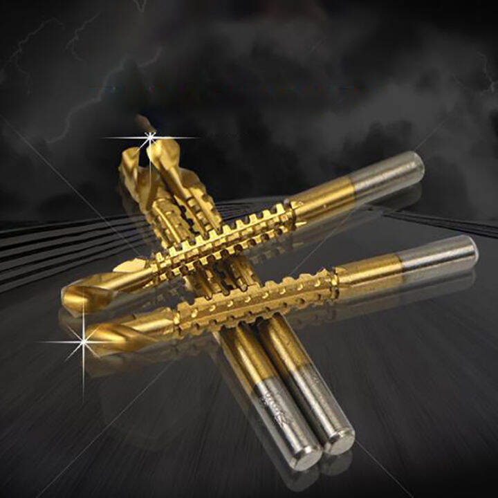 HITN 6Pcs Cobalt Left Hand Drill Bit Set Screw Metric Composite Tap