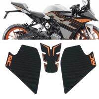 รถมอเตอร์ไซค์สำหรับ KTM RC390 390RC RC 390แผ่นยางรองถังเชื้อเพลิงรถมอเตอร์ไซค์สติกเกอร์แบบไม่แผ่นกันลื่นด้านข้าง