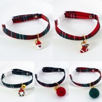 Christmas Cat Collars Bowknot Adjustable Detachable Neck Strap Chihuahua Bow Tie Necklace Puppy Small Dog Party Bandana Collar