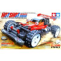 โมเดลรถมินิ4WD Tamiya Mini4WD 1/32 TA18624 HOTSHOT JUNIOR(MS CHIS)