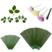 【hot】◇  10/30/100pcs Artificial Stem Floral Florist Material Wire Accessoies for Wedding