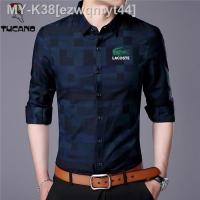 CODLiang Te New Style Spring Mens Casual TShirt Fashion Cool Shirts Long-Sleeve Slim Shirt