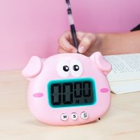 ✽ Digital Screen Kitchen Timer Digital Timer Square Cooking Count Up Countdown Alarm Clock Cute Animal Shaped Learn Stopwatch