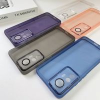 ป้องกันเลนส์กล้องเคสสำหรับ Xiaomi 12 12 Pro 12T 12T Pro 5Gเคสขนาด5กรัมเคสใส่โทรศัพท์ TPU นุ่มกันกระแทกพร้อมฝาปิดเลนส์เต็มรูปแบบ