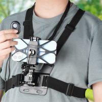 New Chest Strap Rotate Phone Holder for Iphone Android Smartphone Belt Body Harness Mount for Gopro Hero 11 10 9 Insta360 Camera