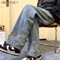 ✎✿ DaDuHey? Street Oversize Jeans I Mens Ins Fashion Brand Loose Straight Pants