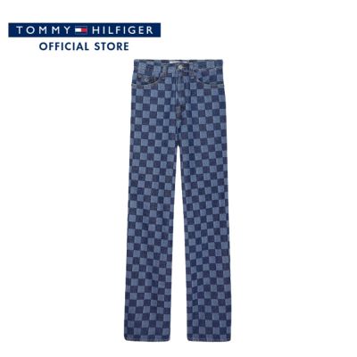 Tommy Hilfiger กางเกงยีนส์ผู้หญิง รุ่น DW0DW14103 1A5 - สีน้ำเงิน
