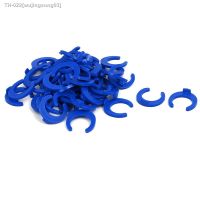 ❏ 50/100Pcs 1/4 3/8 OD Tube PE Pipe Fitting Blue Clip C-ring Hose Quick Connector Aquarium RO Water Filter Reverse Osmosis System