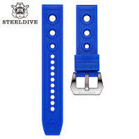 STEELDIVE Automatic Mechanical Strap 20mm Replacement Watch bands Automatic Watch Bracelets Dive Watches Waffle Strap 2022mm