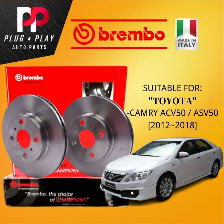BREMBO TOYOTA CAMRY ACV50 ASV50 (20122018) FRONT(DEPAN) OR REAR