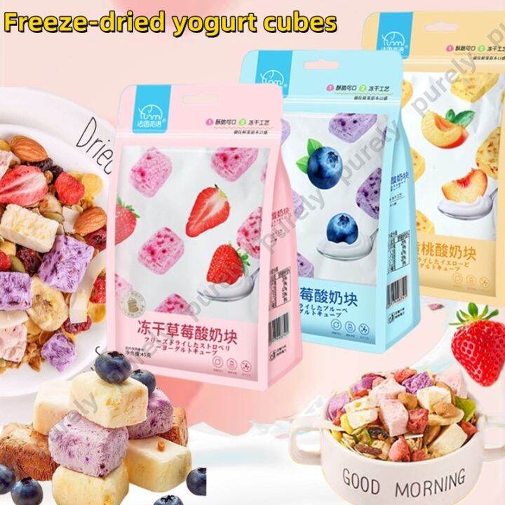 Low Calorie Yogurt Fruit Freeze Dried Block Multi Flavored Strawberry