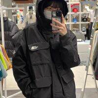 Fall ชัน NORTH FACE 2022ฤดูใบไม้ผลิและฤดูใบไม้ร่วงแจ็คเก็ตปักลายคู่รักอินเทรนด์