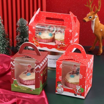 Dbsisi Life กล่องกระดาษคัพเค้ก Hadle 10ชิ้น/ล็อตทำด้วยมือคุกกี้เค้กไข่แดงกรอบของตกแต่งวันเกิดแต่งงานคริสต์มาสตกแต่งงานปาร์ตี้