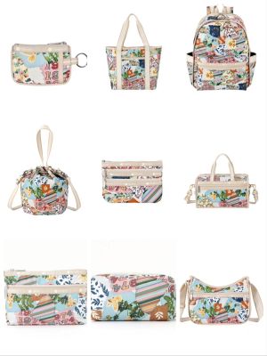 Lesportsac 2023 Japan Limited Collection กระเป๋าสะพายข้างกระเป๋าผู้หญิงลำลองกระเป๋าโท้ทกระเป๋าเป้กระเป๋าเดินทาง