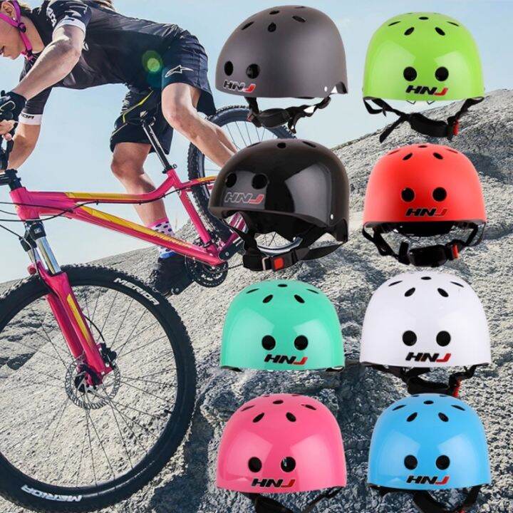 【Ready Stock】HNJ Nutshell Helmet Bicycle Bike Helmet Ordinary Sport For