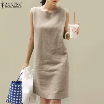 Korean 2024 cotton dress