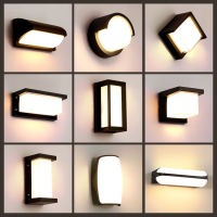 Outdoor wall light waterproof outdoor wall light Simple courtyard led corridor stairs super bright ho balcony wall light