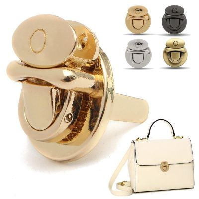 MXMUSTY Alloy Bag Buckle DIY Turn Lock Accessories Purse Shape Handbag Duckbill Twist Lock ClaspMulticolor