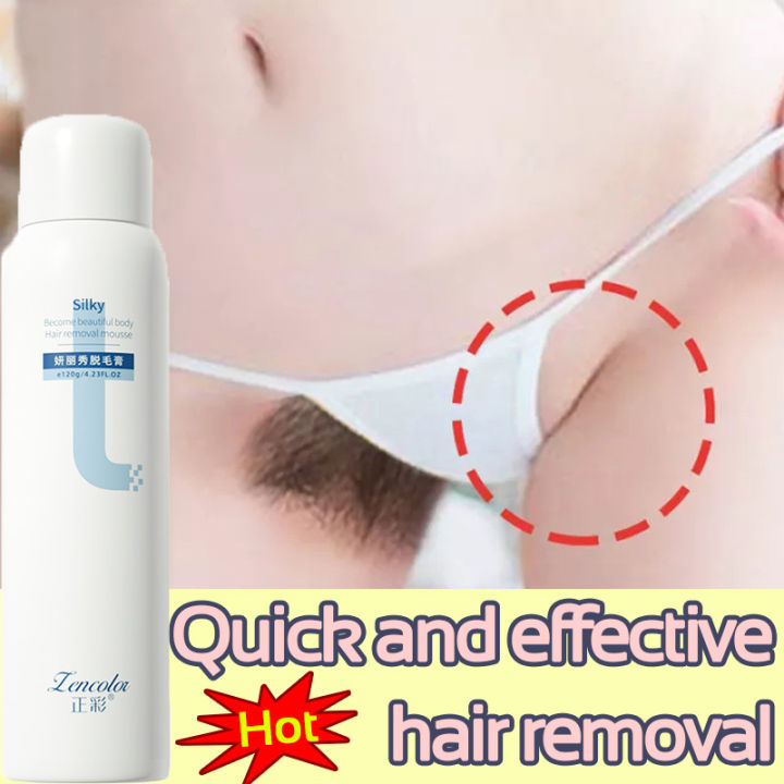 Men's and women's armpits, legs, hand hair, odorless hair removal spray, hair  removal foam spray | Lazada