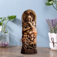 Antique Greek God Sculpture Resin Waterproof Statue Home Office Desktop Decoration Ornaments Gift Accessories