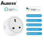 AUBESS Ổ Cắm Thông Minh Anh Quốc 20A Ổ Cắm Thông Minh Ứng Dụng TUYA WIFI