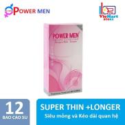 HCMBao cao su Powermen Superthin và Longer 12s - Hãng phân phối chính thức