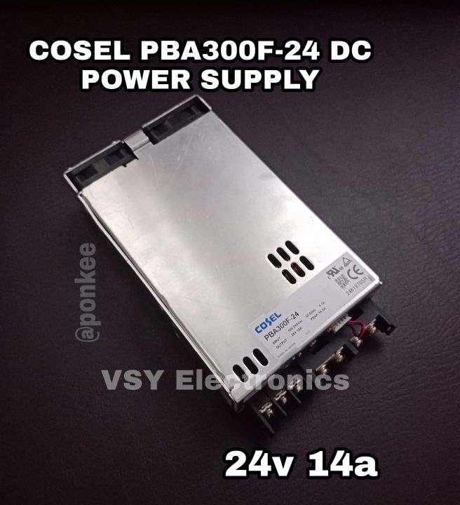 Original Cosel Pba300f-24 DC Switching Power Supply 24v dc 14a Lazada PH