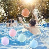 Reusable Water Bomb Splash Balls Water Balloons Swim Pool Beach Play Toy Pool Party Favors Kid Child Water Fight Summer Game Boy Balloons