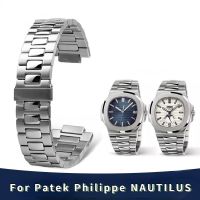 High quality Stainless Steel WatchBand For Patek Philippe Nautilus 5711/5726 watch convex solid Steel men strap Accessories 25mm