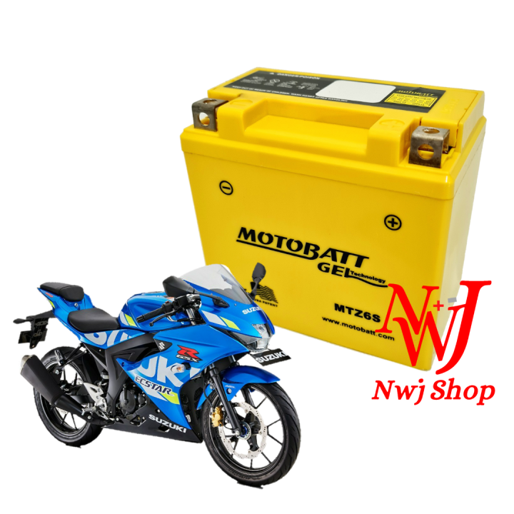 Aki Motor Suzuki GSX R150 GSX S150 MTZ6S GTZ7S GTZ6V YTZ7S YTZ6V