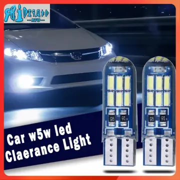 2x T10 194 W5W Ice Blue LED Bulb 8000k Parking Light Car Lamps For Audi New  