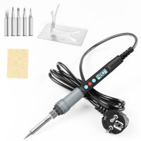 90W Adjustable Temperature Solder Iron LED Digital Display Repair 110V 220V Electric Solder Iron Portable Tin Welding Tools