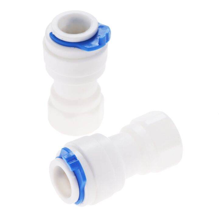 2pcs-reverse-osmosis-ro-water-system-fitting-1-4-3-8-od-hose-tube-1-4-1-8-female-thread-plastic-pipe-quick-connectors-pipe-fittings-accessories