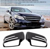 ที่คลุมประตูกระจกเหมาะสำหรับMercedes Benz W204 C207 W212 W221, 2Pcsรถกระจกข้างOE: A2128100464