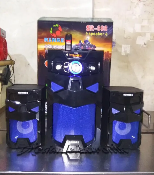 Medan elektronik Speaker multimedia rinrei sr 888 Bluetooth | Lazada