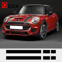 สติกเกอร์รถ Body Hood Bonnet Stripe ฝาครอบเครื่องยนต์สำหรับ Mini Cooper R50 R52 R53 R56 R57 F56 F56 Hatch อุปกรณ์เสริม