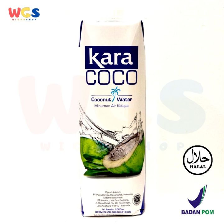 Kara Coco 100 Coconut Water 1000ml Minuman Air Kelapa Lazada Indonesia 1517