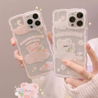 New Wave เคสลูกไม้สำหรับ Iphone,เคสสำหรับ Iphone 13Mini 13 13Pro 13pro Max 12Mini 12 12Pro 12pro Max 11 11pro Max SE 2020 7/8 /Se 7 Plus/ 8Plus X/xs XR XsMax สีใสสร้างสรรค์ปลอกโทรศัพท์อ่อน